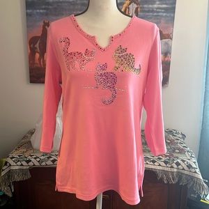 Quacker Factory Embellished Shirt